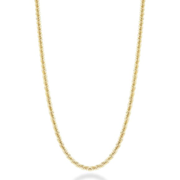 Italian 925 Sterling Silver or 18K Gold Plated 925 Sterling Silver Twisted Spark